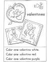 Kindergarten Valentine crafts