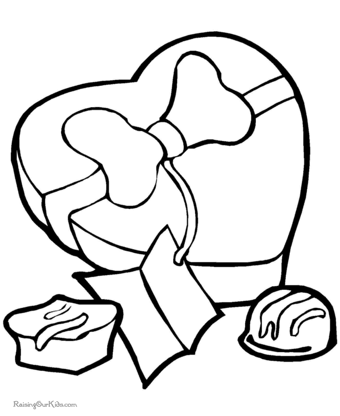 valentine coloring pages for preschool - photo #36