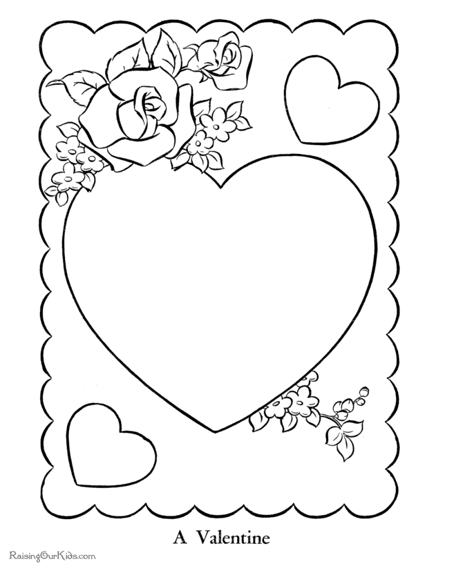 r2l valentines day printable coloring pages - photo #5