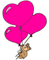 Valentine's Day coloring pages - Hearts