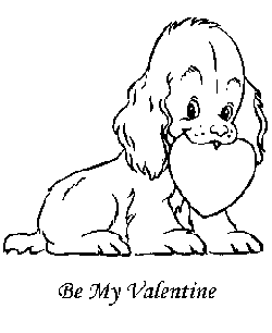 Printable Valentine´s Day Gifts Coloring Page
