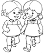 Kids Valentine´s Day coloring pages