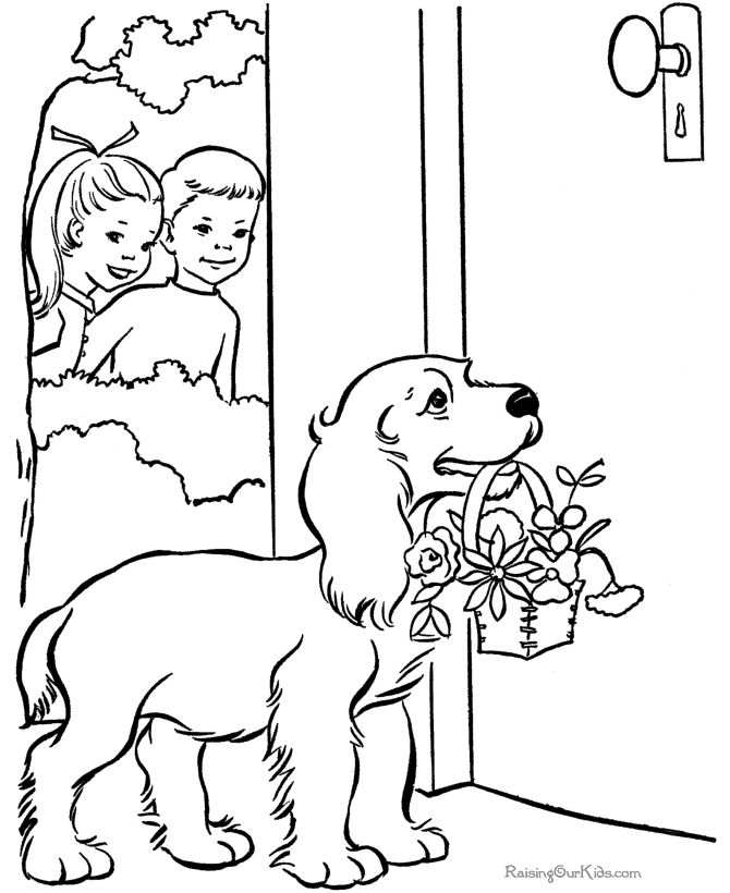 Download St Valentine Coloring Page - 004